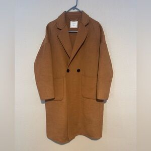 Belle & Bloom Tan Overcoat
